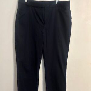 Lauren Ralph Lauren Navy Blue straight leg trousers, size 18W